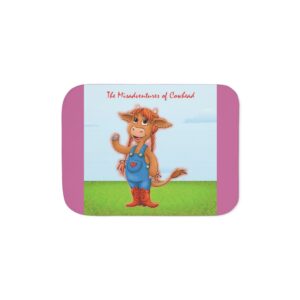 Cowhead Sherpa Blanket, Two Colors