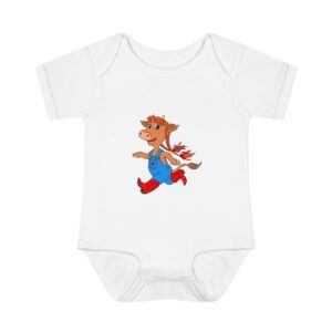 Cowhead Infant Baby Rib Bodysuit