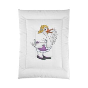 Gloria Goose Plush Comforter
