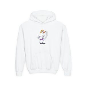 Gloria Goose Youth Heavy Blend Hooded Sweatshirt