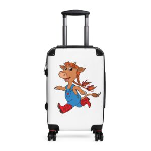 Cowhead Custom Travel Suitcase