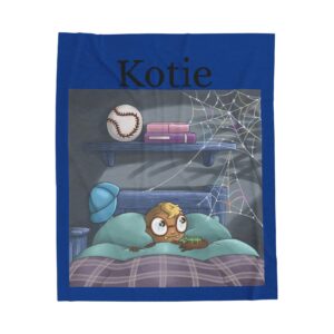 Kotie The Spider Velveteen Plush Blanket